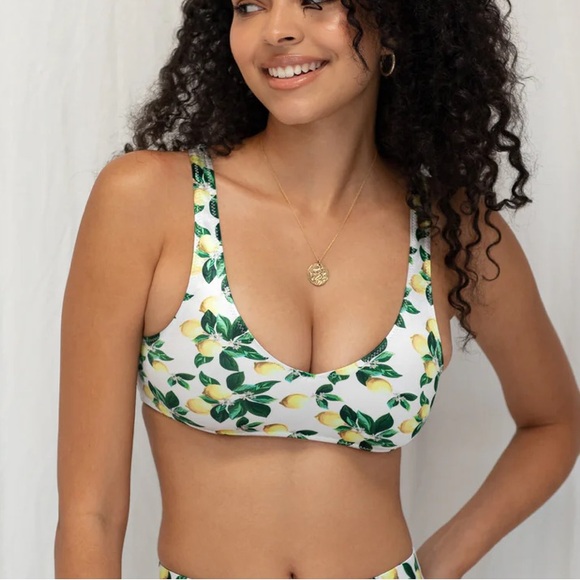 Luxe Satin Bralette Limonata - M - Picture 1 of 4